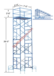 Fixed Scaffold Tower 